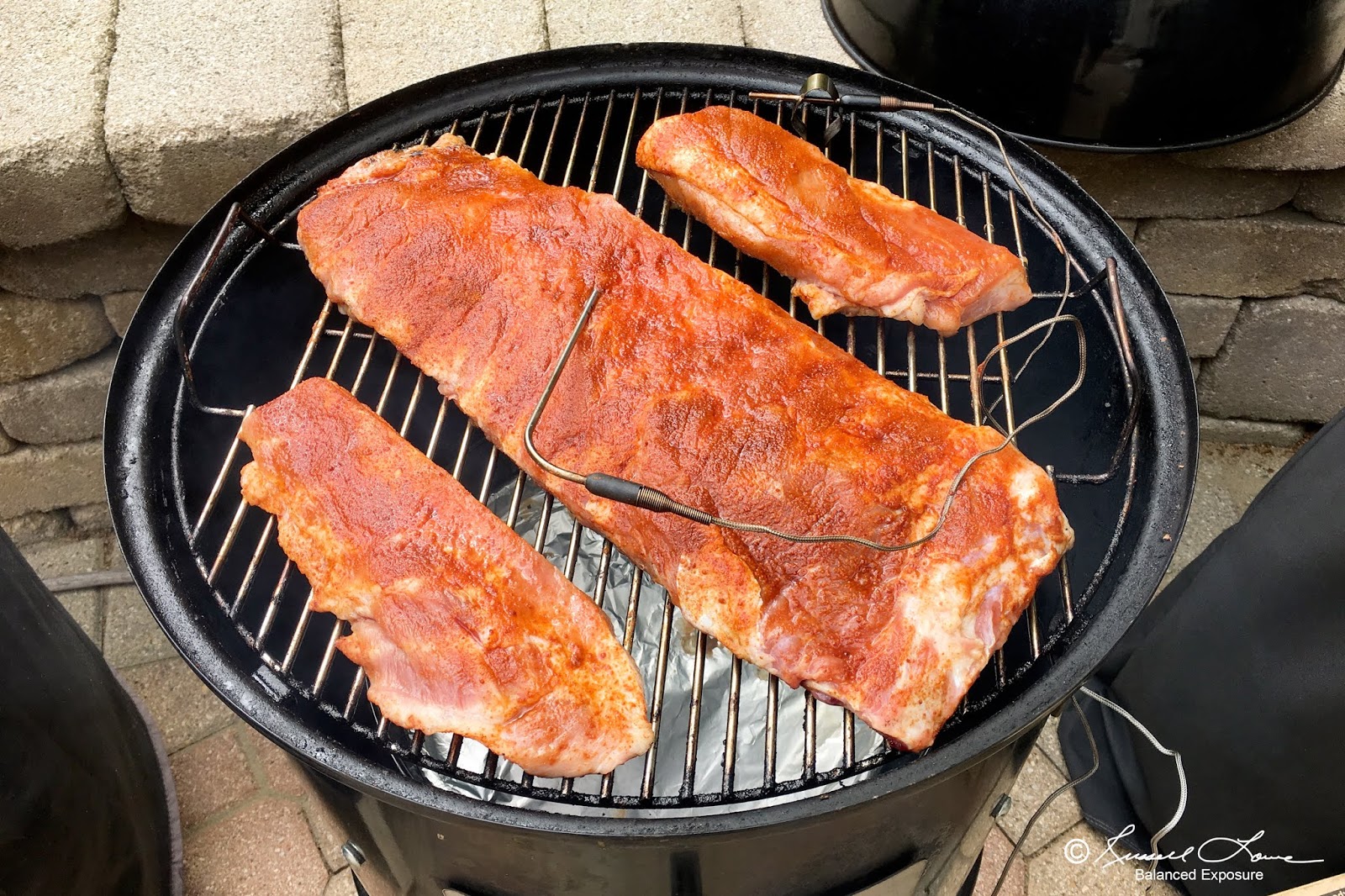 Russ' Culinary Adventures Spare Ribs On The 18.5" er Smokey