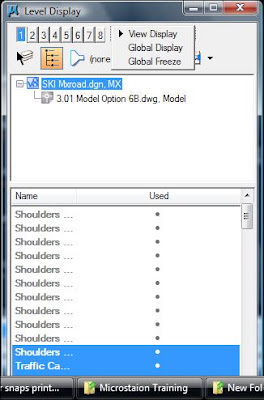 Levels or Views in Microstation - Engineering Softwares