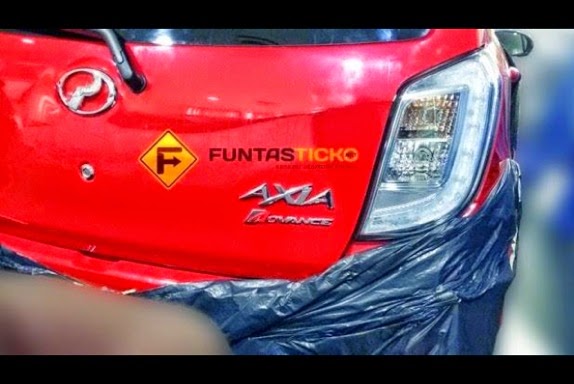 Perodua Axia Warna Pink  Notable g