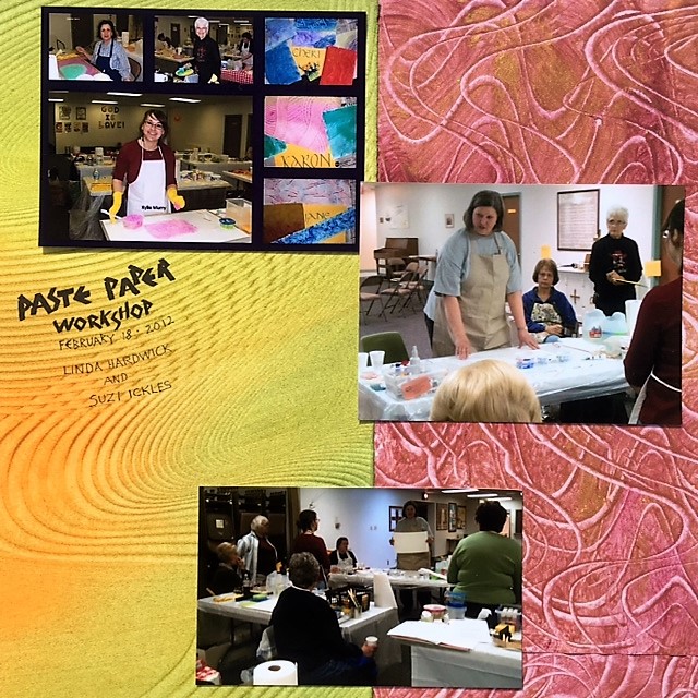 Waco Calligraphy Guild 2012 Scrapbook