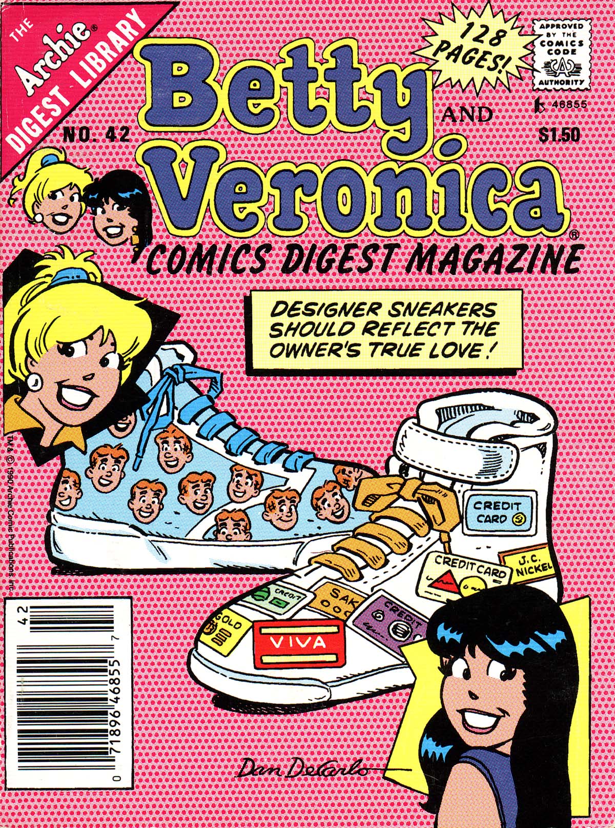 Read online Betty and Veronica Digest Magazine comic -  Issue #42 - 1