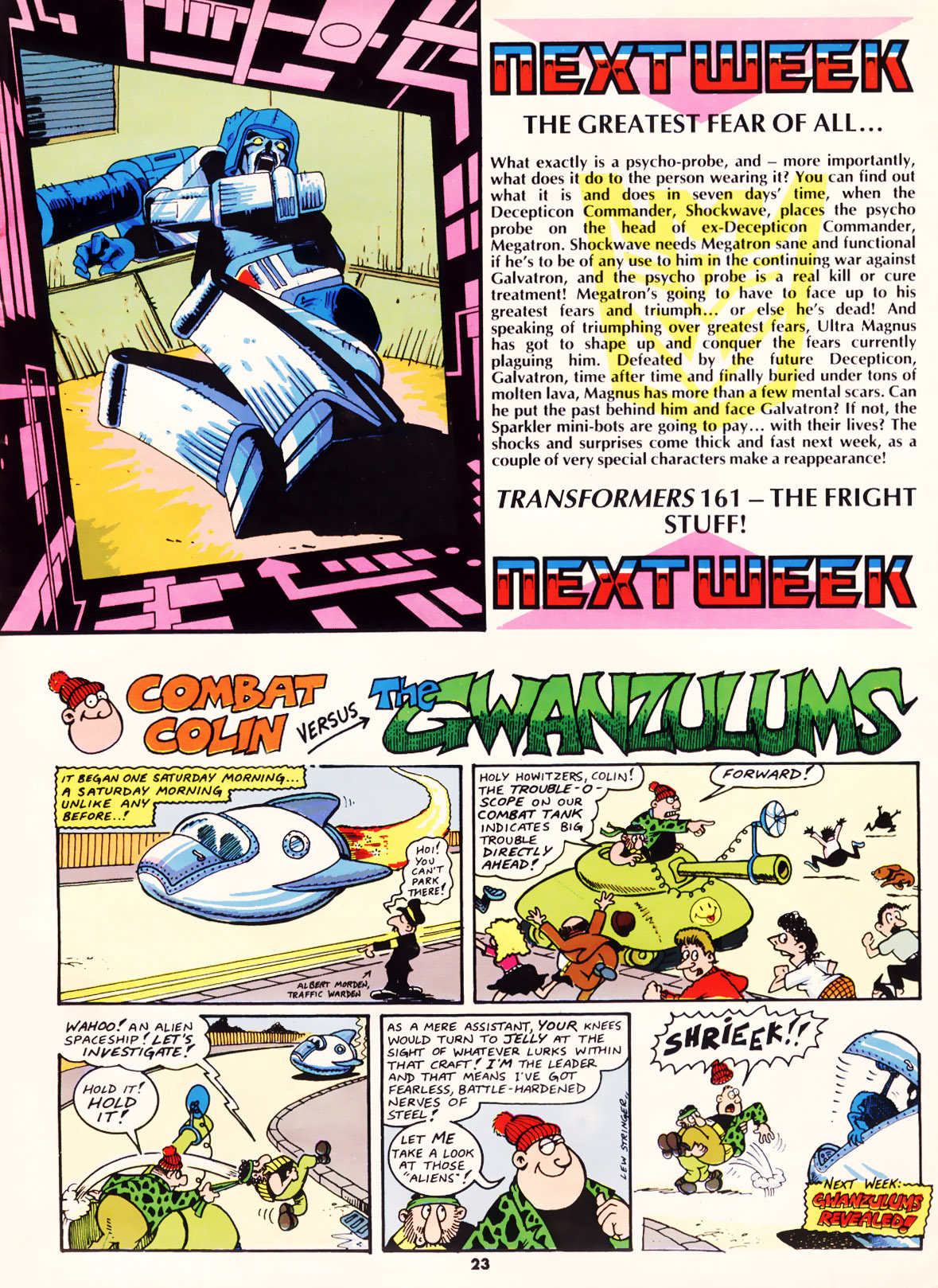 Read online The Transformers (UK) comic -  Issue #160 - 15