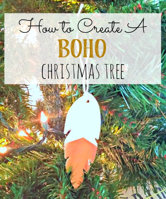 Christmas Decorating How to Create a Boho Christmas Tree Little