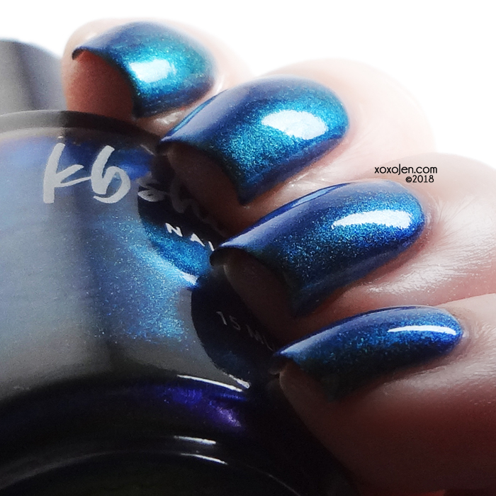 xoxoJen's swatch of kbshimmer Absinthe Minded