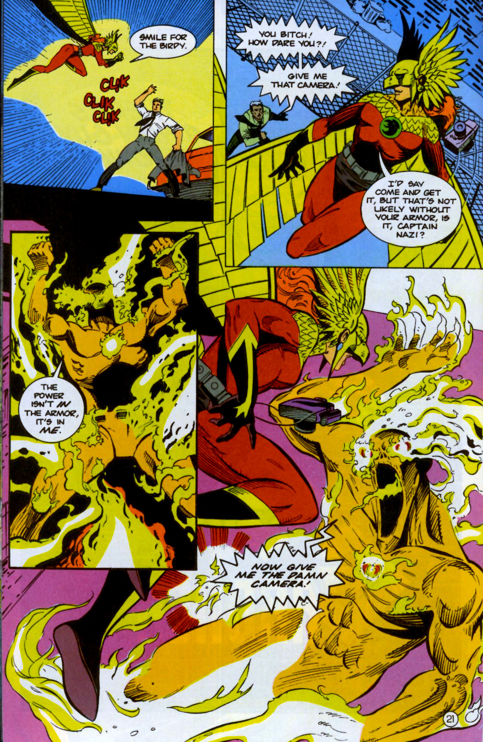 Read online Hawkworld (1990) comic -  Issue #27 - 22