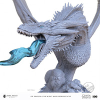SDCC Dark Horse Direct Game of Thrones Ice Dragon and The Night King Statue 001