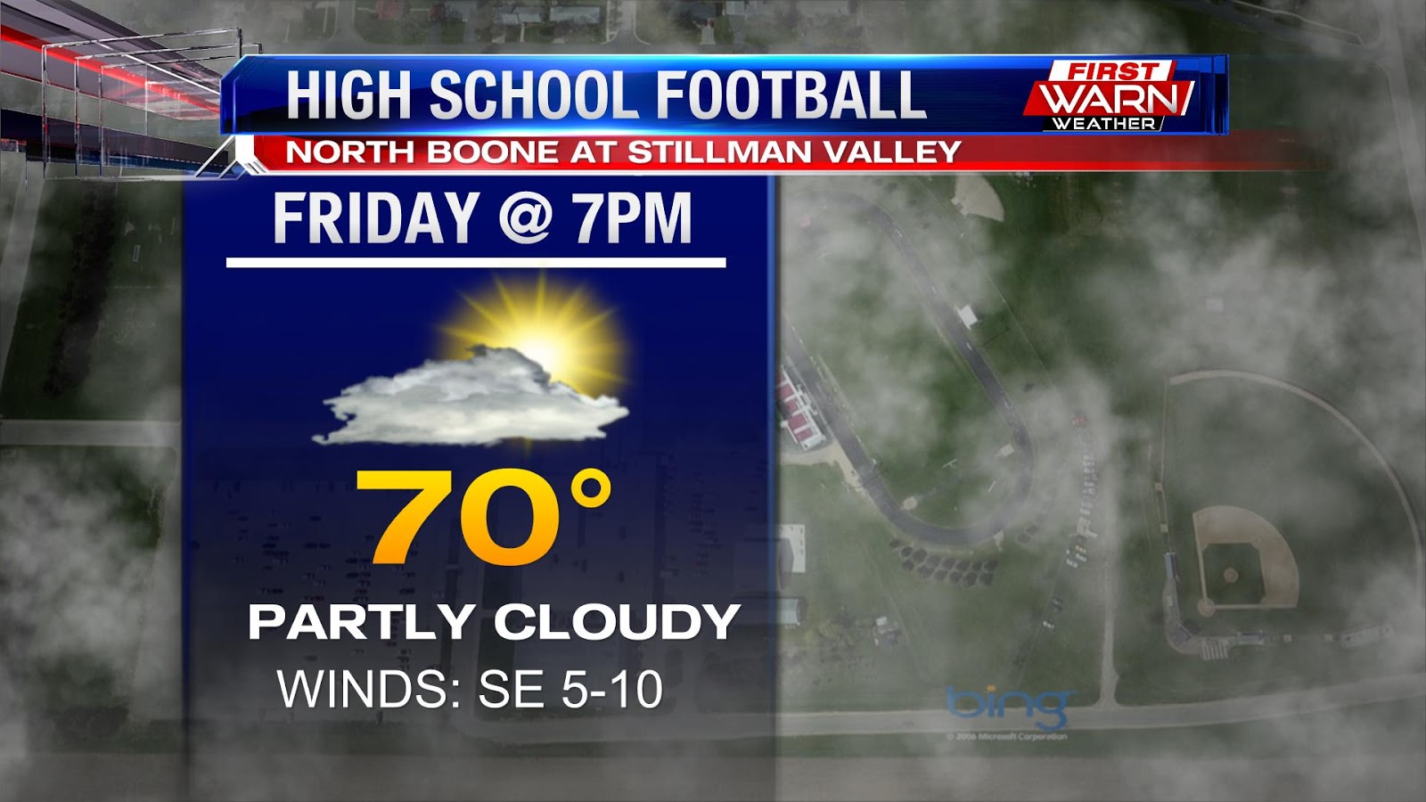 First Warn Weather Team Football Weather and When to Expect Some Rain