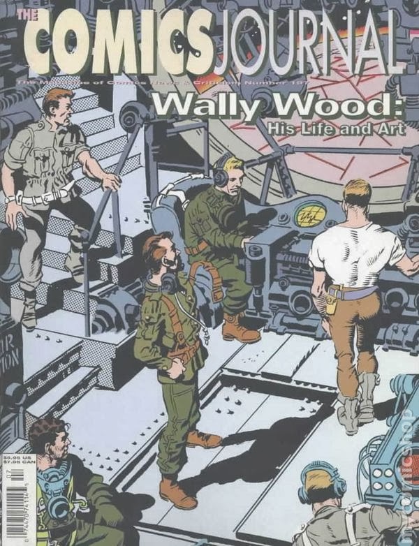 Cap'n's Comics Mars Is Heaven Splash Panel by Wally Wood