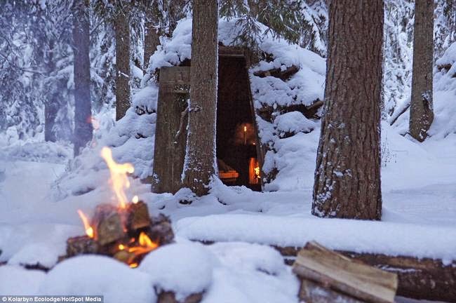 Imagine how refreshed you would feel after getting away from the fast-paced world and finding a sense of restoration in a natural environment. Sign me up! - This Lodge In Sweden Helps You Relax By Giving You Really Hard Work.