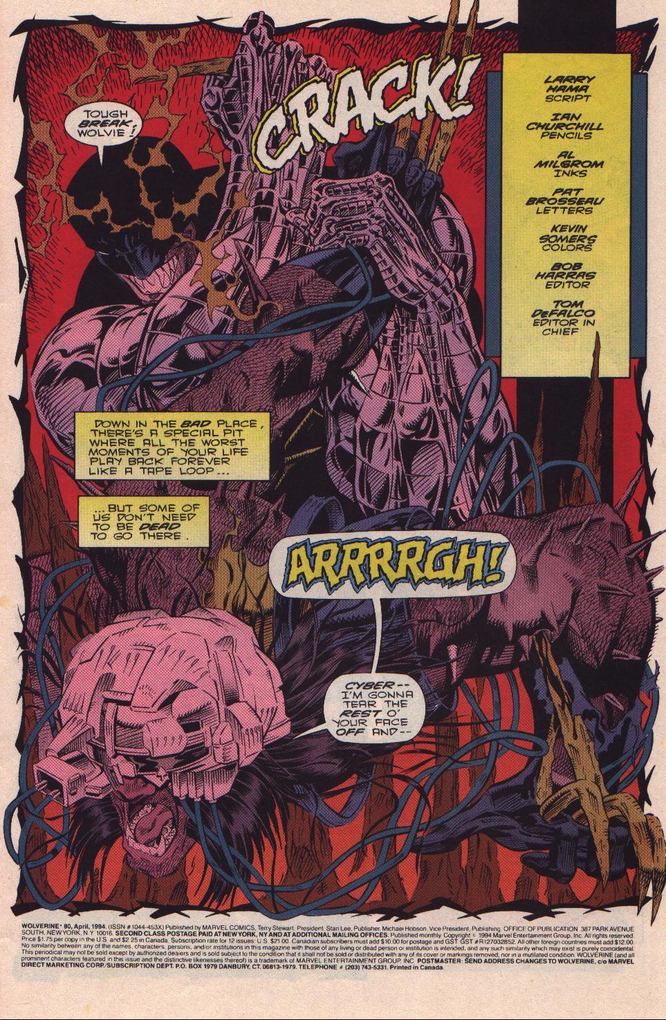 Wolverine (1988) Issue #80 #81 - English 2
