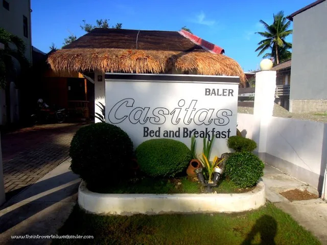 Entrance to Baler Casitas Bed and Breakfast