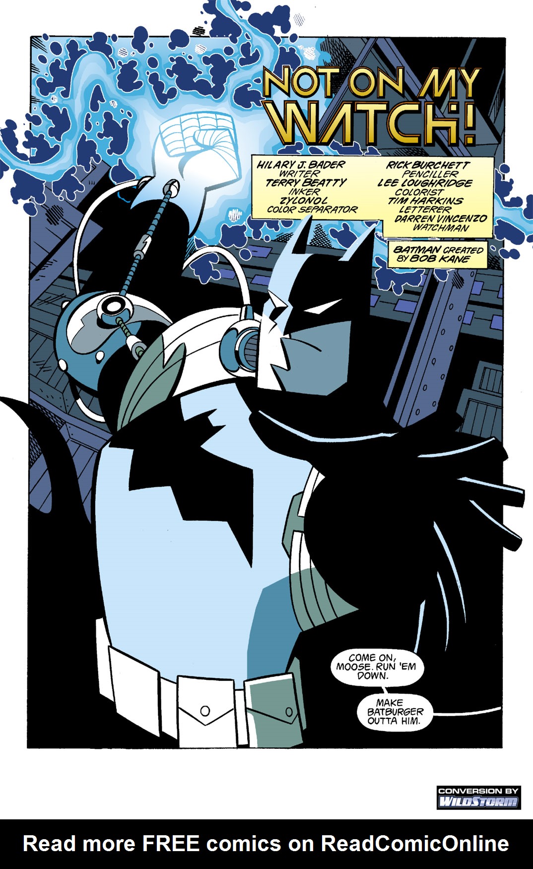 Read online Batman Beyond [I] comic -  Issue #1 - 2