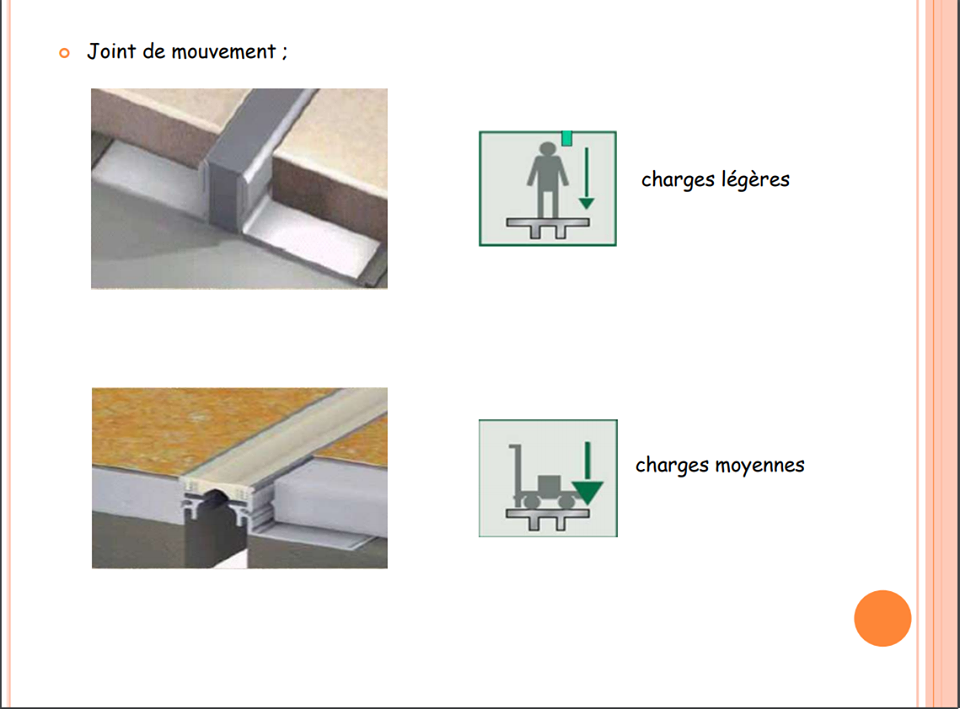 LES DIFFÉRENTS TYPE DE JOINTS COURS EN BTP ET GÉNIE CIVIL