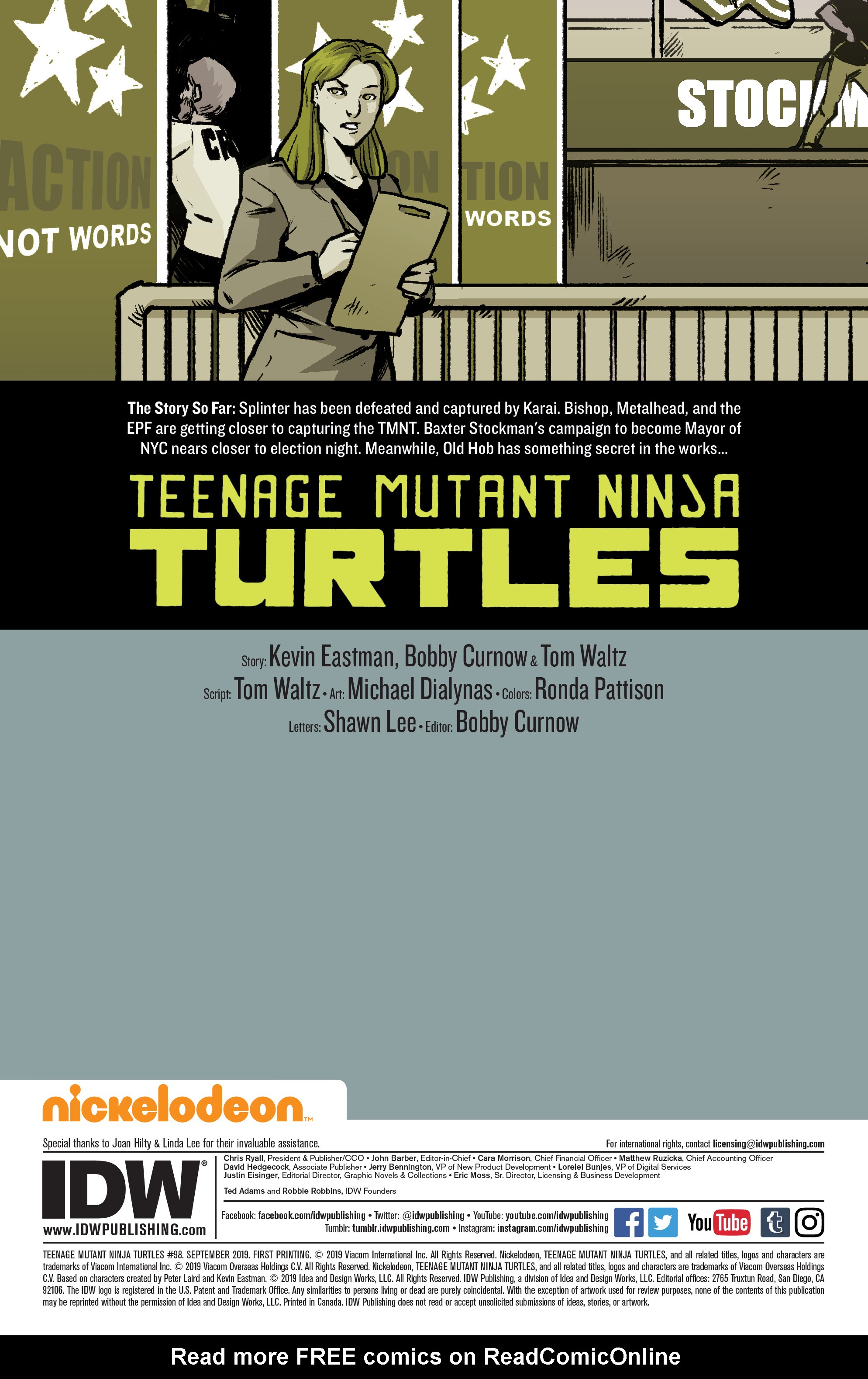 Read online Teenage Mutant Ninja Turtles (2011) comic -  Issue #98 - 2