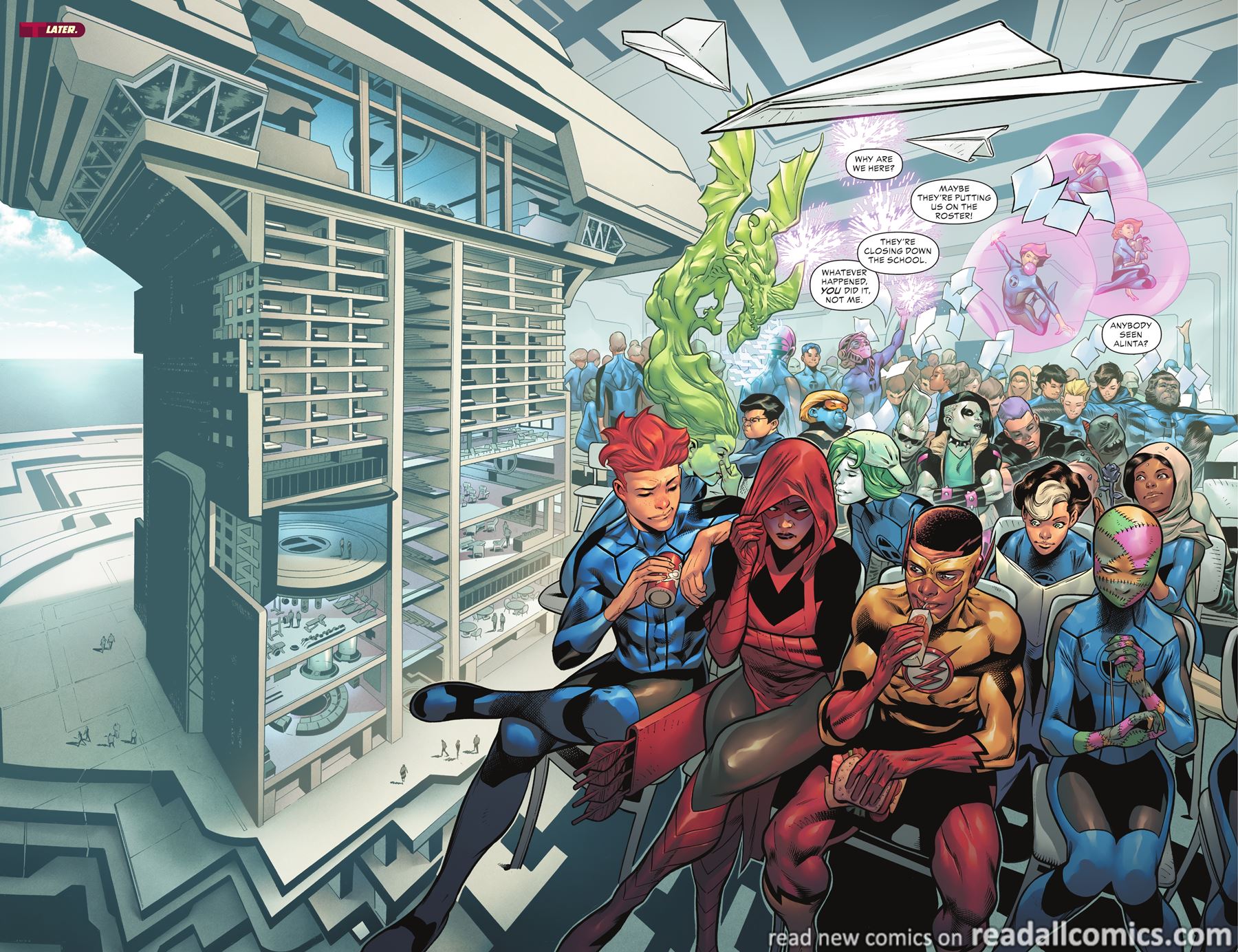 Teen Titans Academy #1 chapter 2 page 17