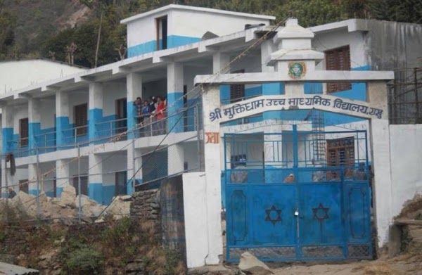 Construction of eight-room building of Muktidham Ma Vi at a cost of Rs 65 lakha