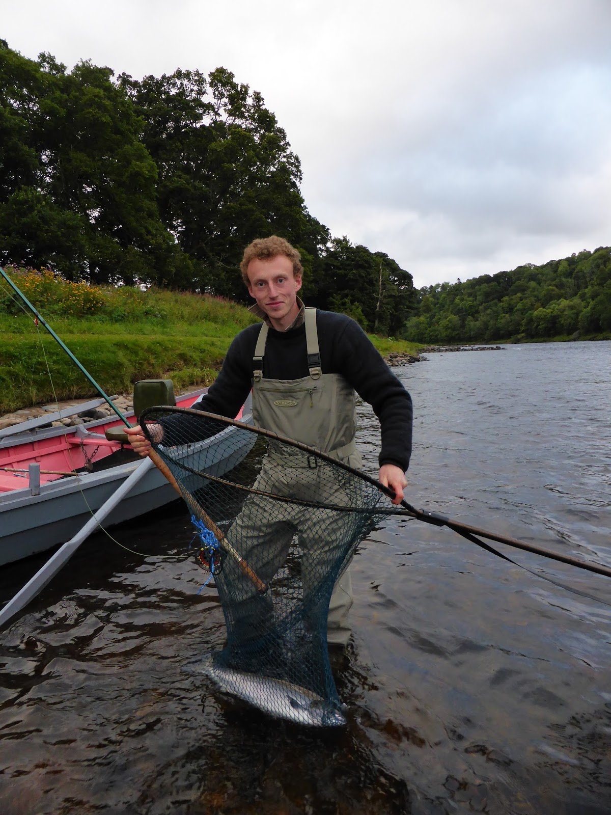 Salmon Fishing Scotland. Salmon Fishing Scotland Autumn Fly Fishing on