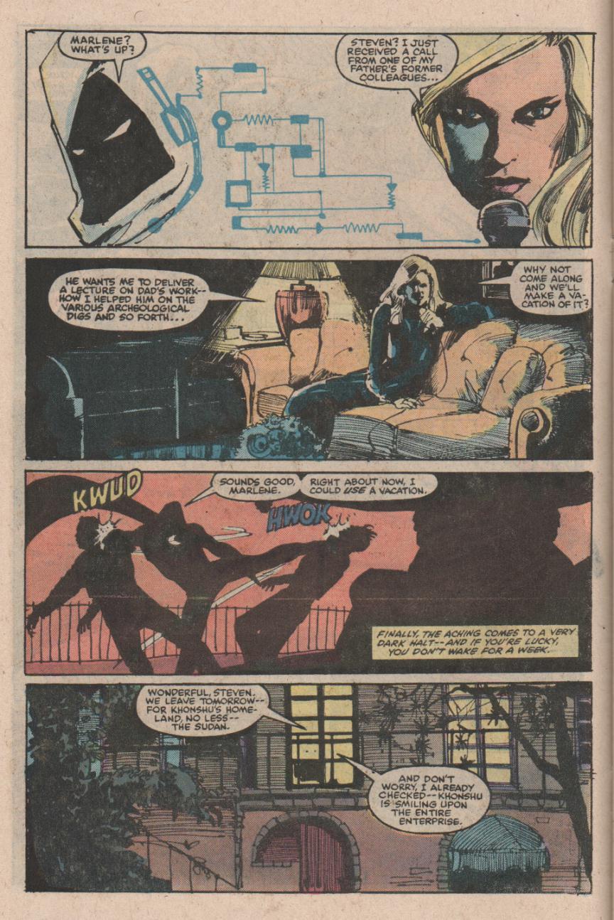 Read online Moon Knight (1980) comic -  Issue #28 - 5