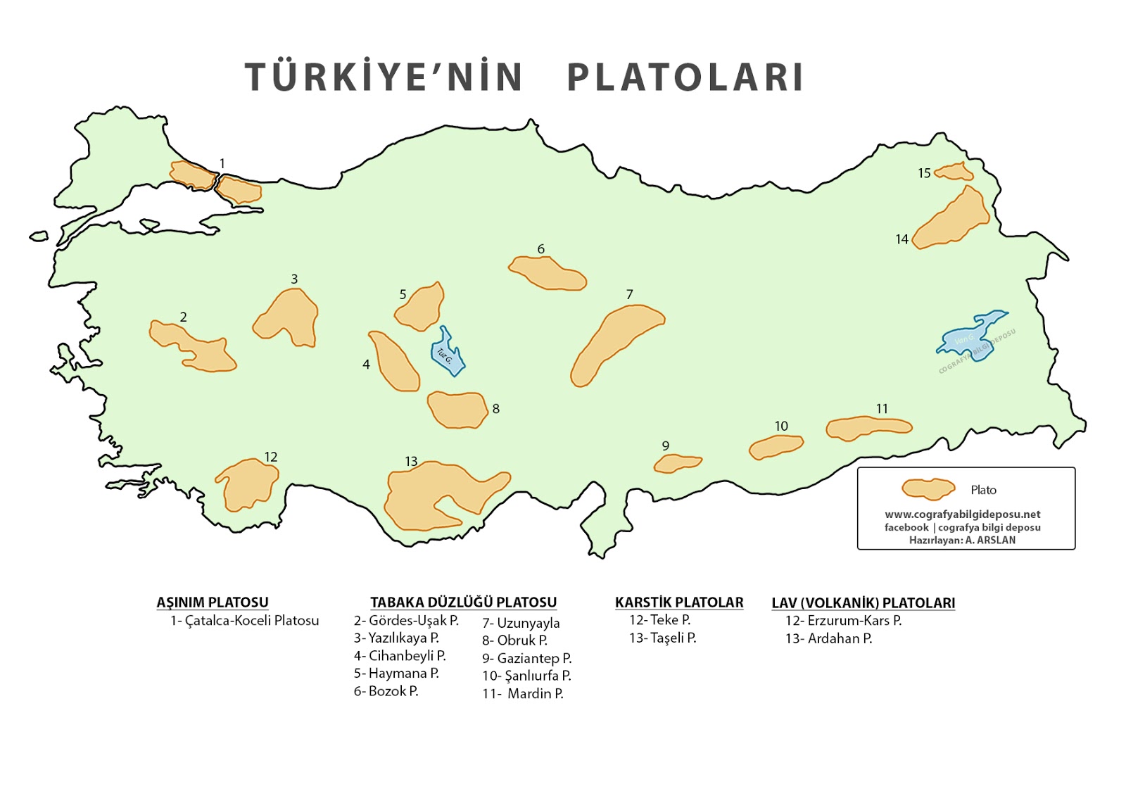 Cografya Bilgi Deposu: Türkiye Dilsiz Haritaları