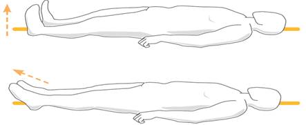 Ankle Laying on the back Exercise for Vein Thrombosis, Latihan sendi mata kaki posisi berbaring pada trombosis vena