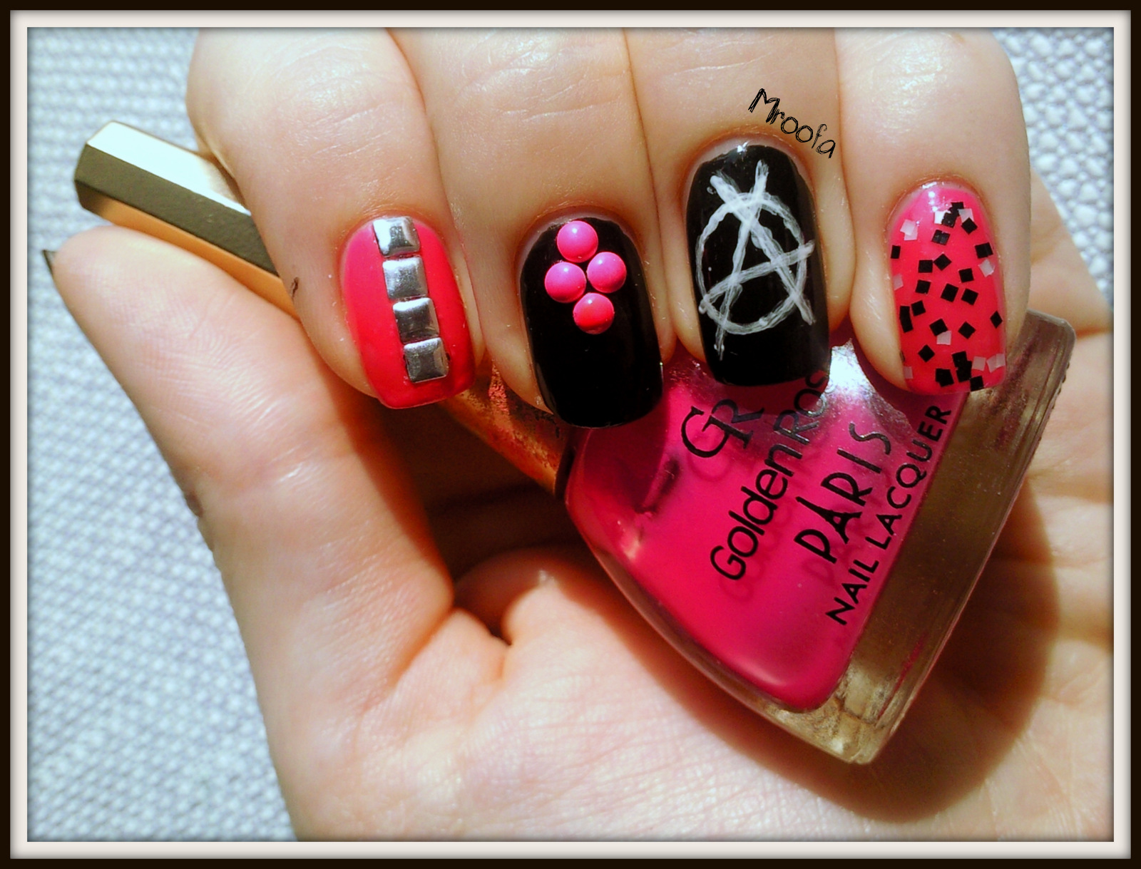 1. "Studded Punk Rock Nails" - wide 10