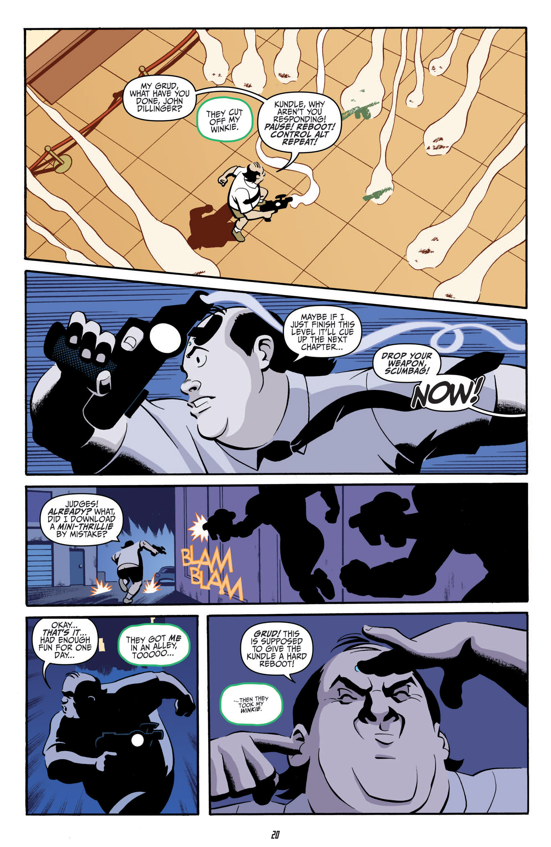 Read online Judge Dredd (2012) comic -  Issue #5 - 22