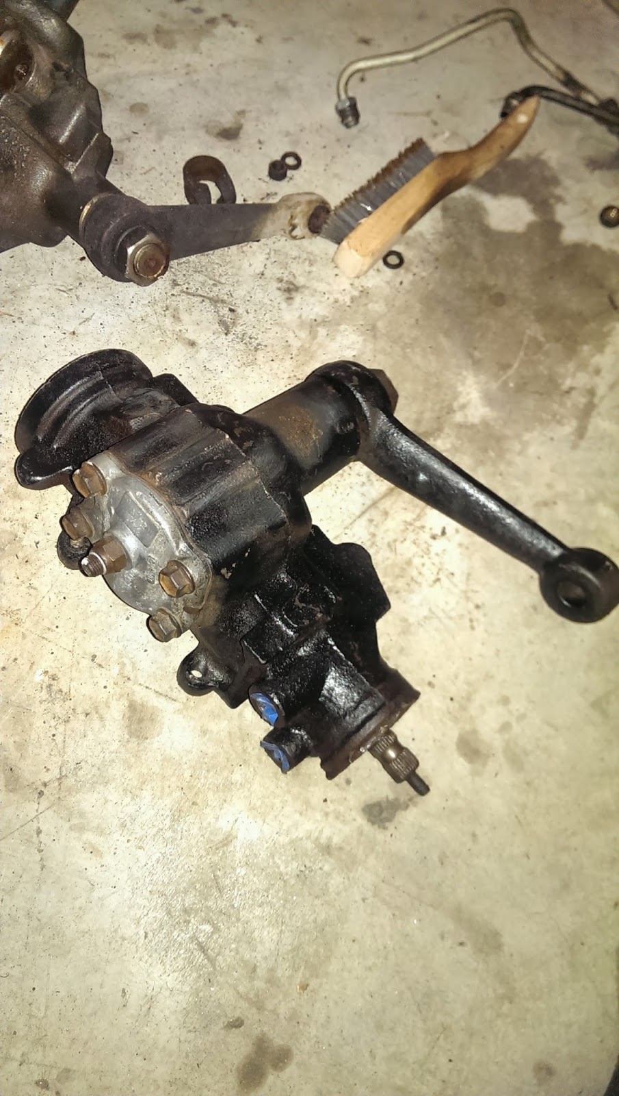 MorrisonLab power steering conversion