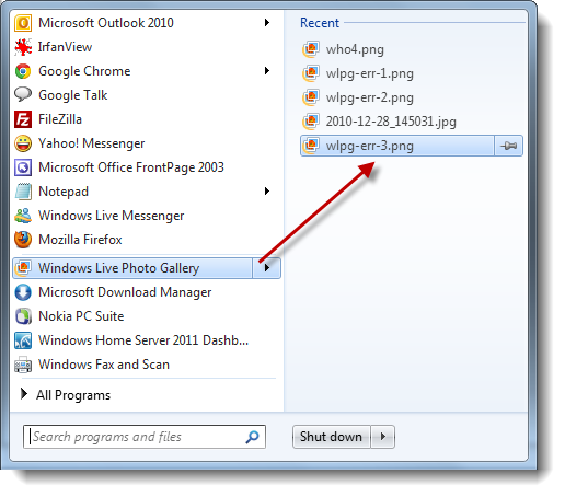 Solving Windows Trouble, Tips & Trick: "Windows Live Photo Gallery