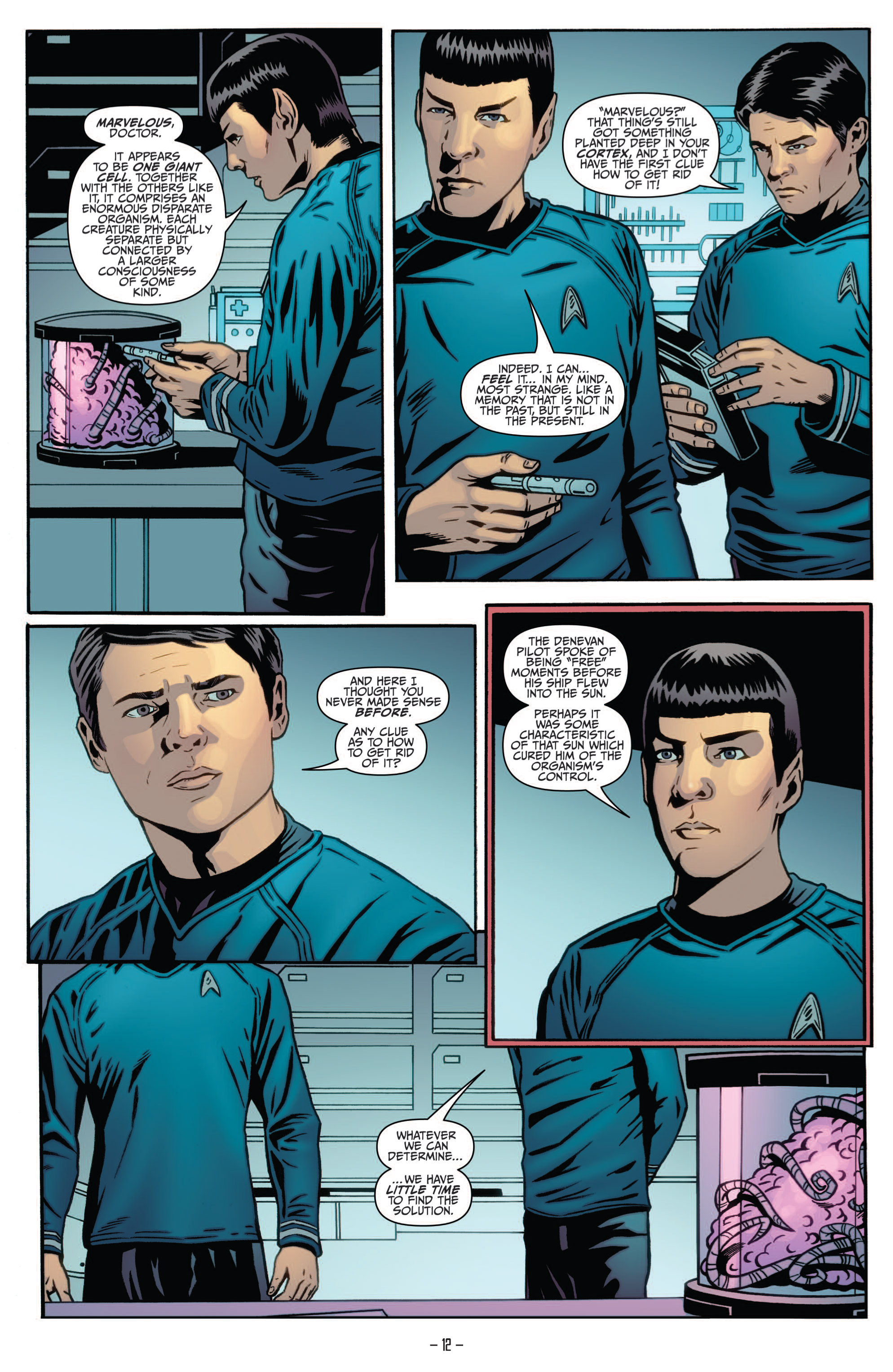 Read online Star Trek (2011) comic -  Issue #6 - 16