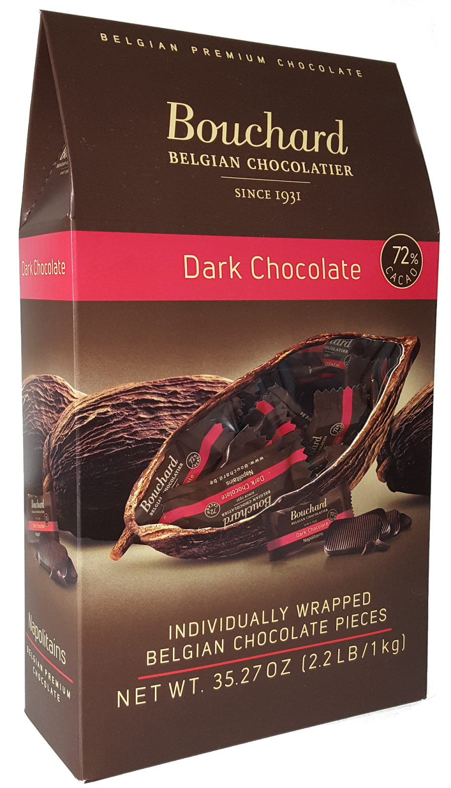 Bouchard Dark Chocolate Napolitains Bouchard Dark Chocolate Napolitains