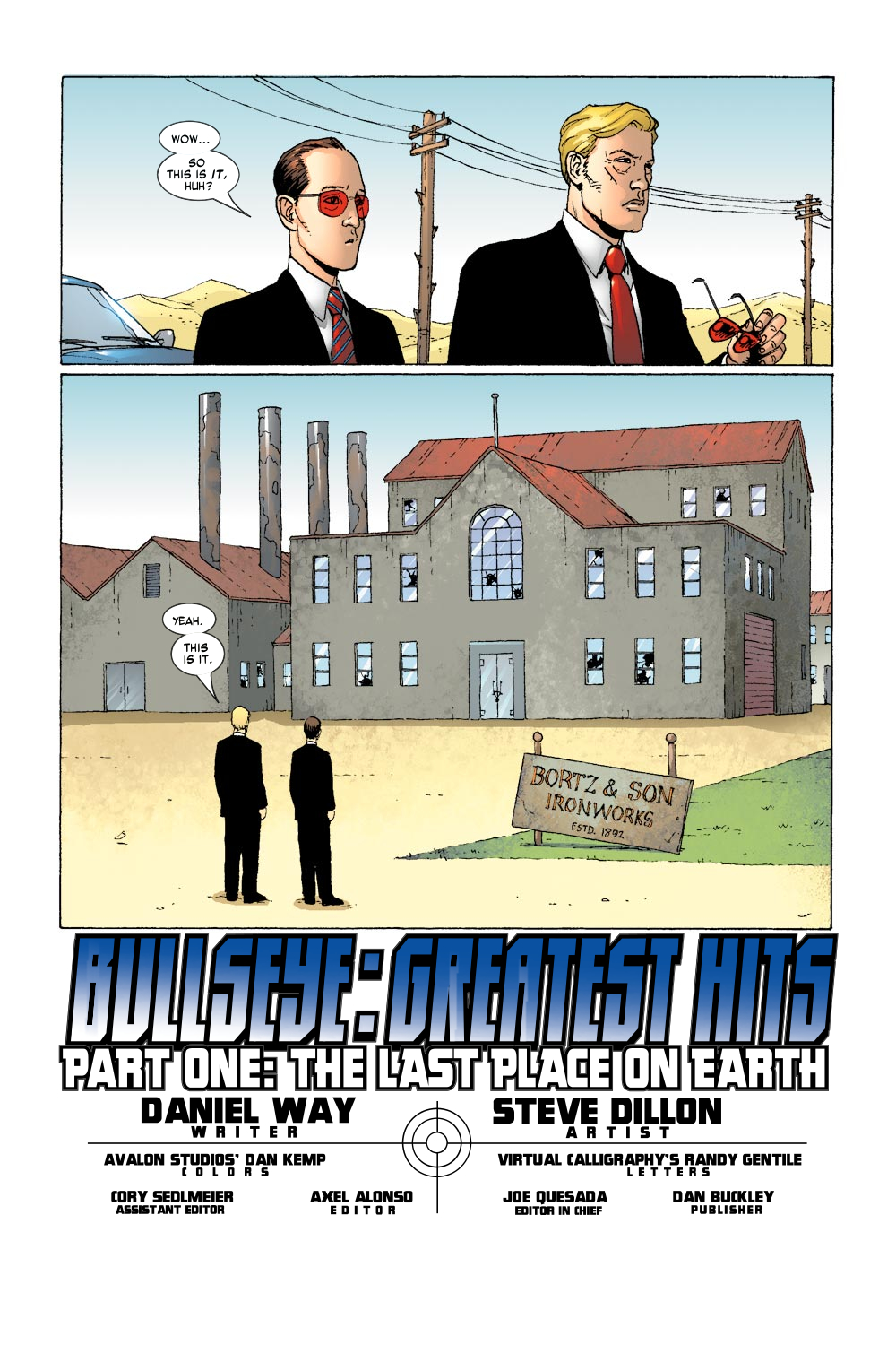 Read online Bullseye: Greatest Hits comic -  Issue #1 - 2
