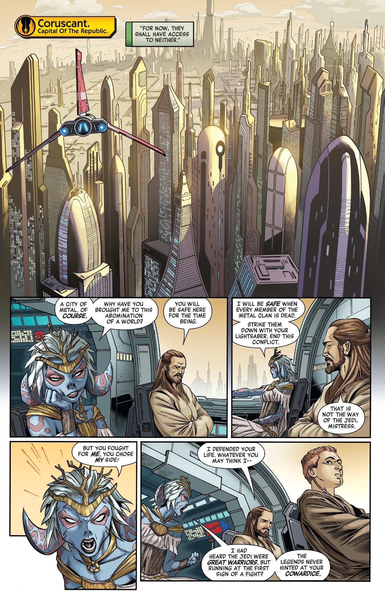 Read online Star Wars: Age of Republic: Qui-Gon Jinn comic -  Issue # Full - 7