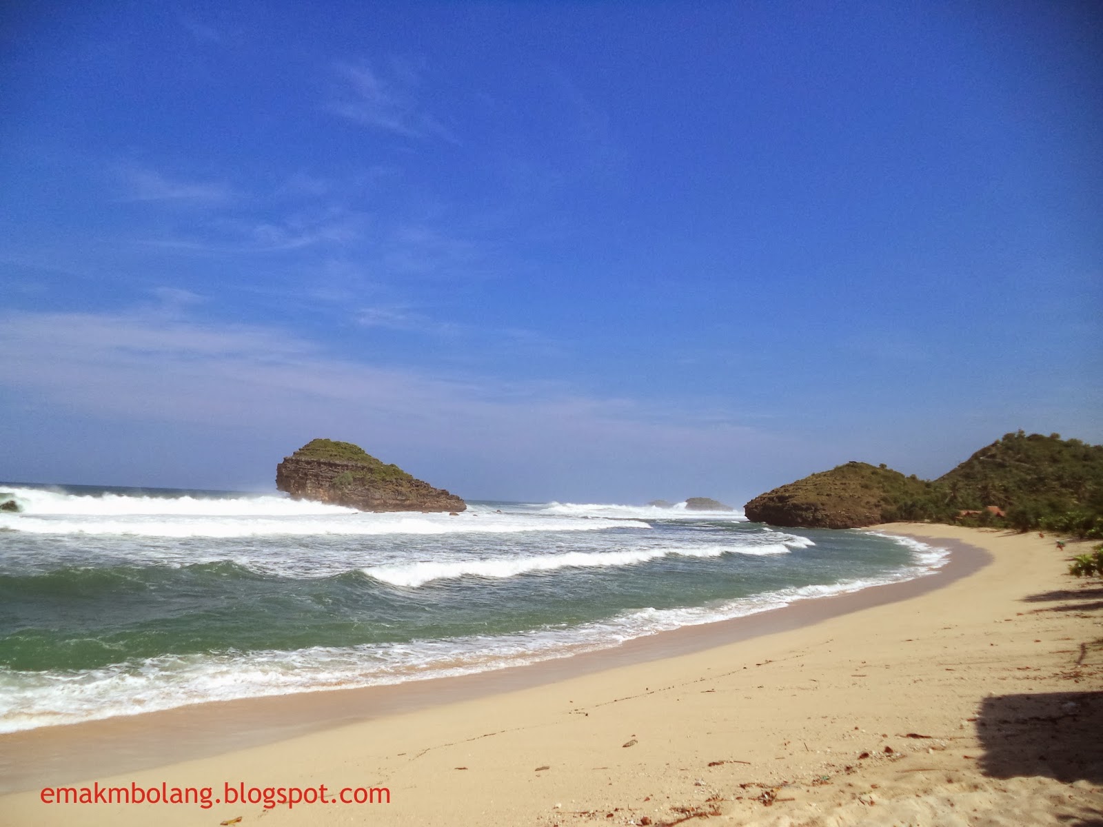One of The Best Surfing Place in The World - Emak Mbolang