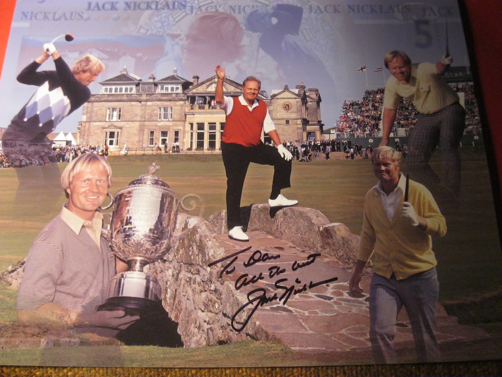 Autograph VIP Success 2012 Jack Nicklaus, aka "The Golden Bear