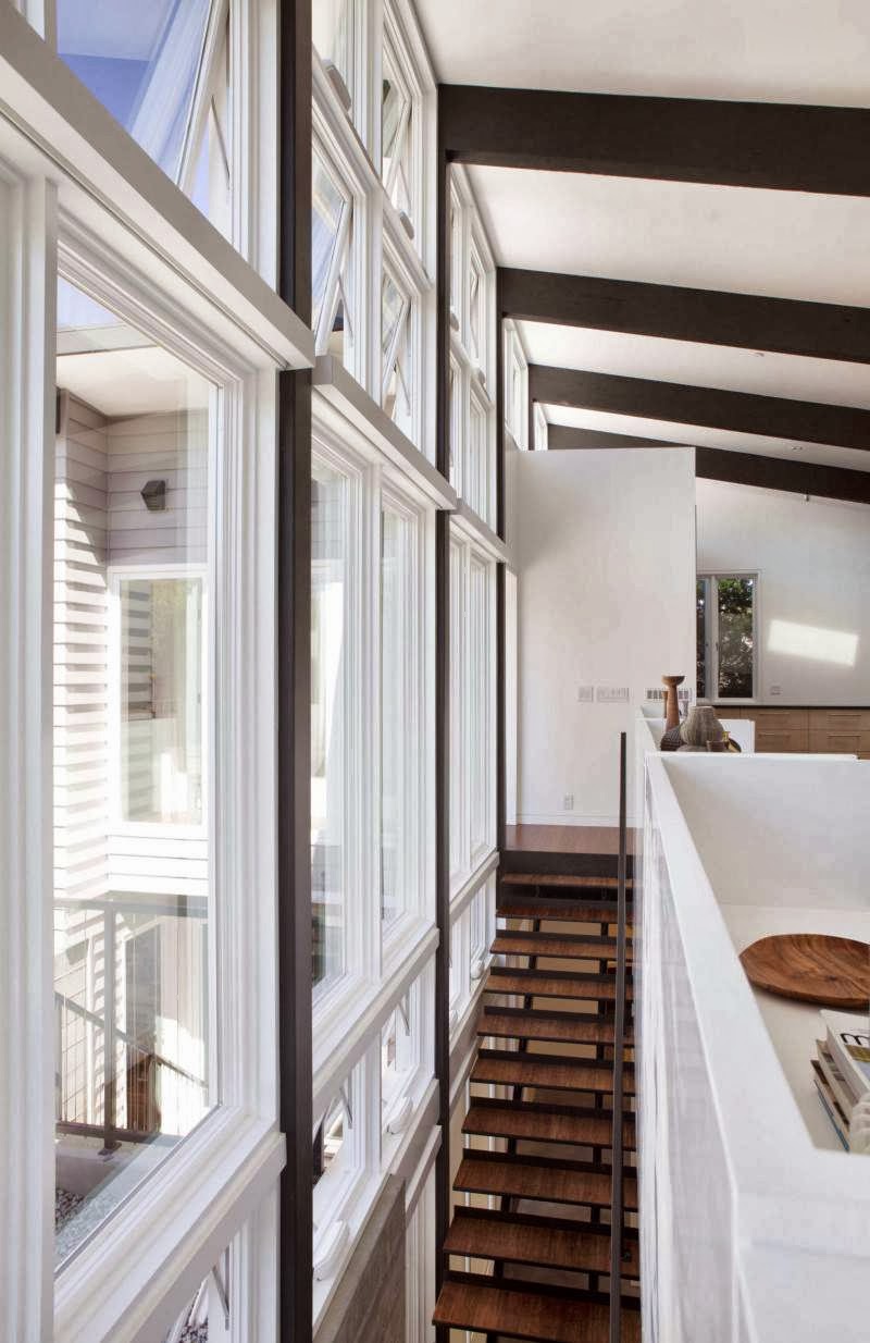 brown-stairs-design-in-white-Net-Zero-Energy-Modern-House