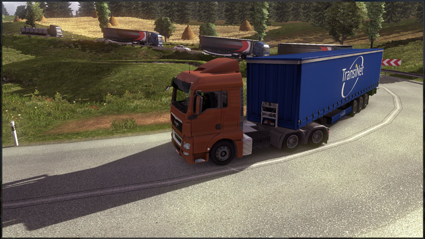 Euro Truck Simulator 2�den Yeni Ekran Görüntüleri.. Oyun Cehennem
