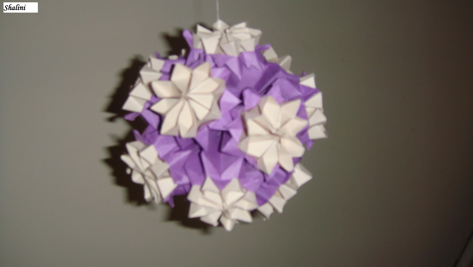 My crafts Origami Flower balls