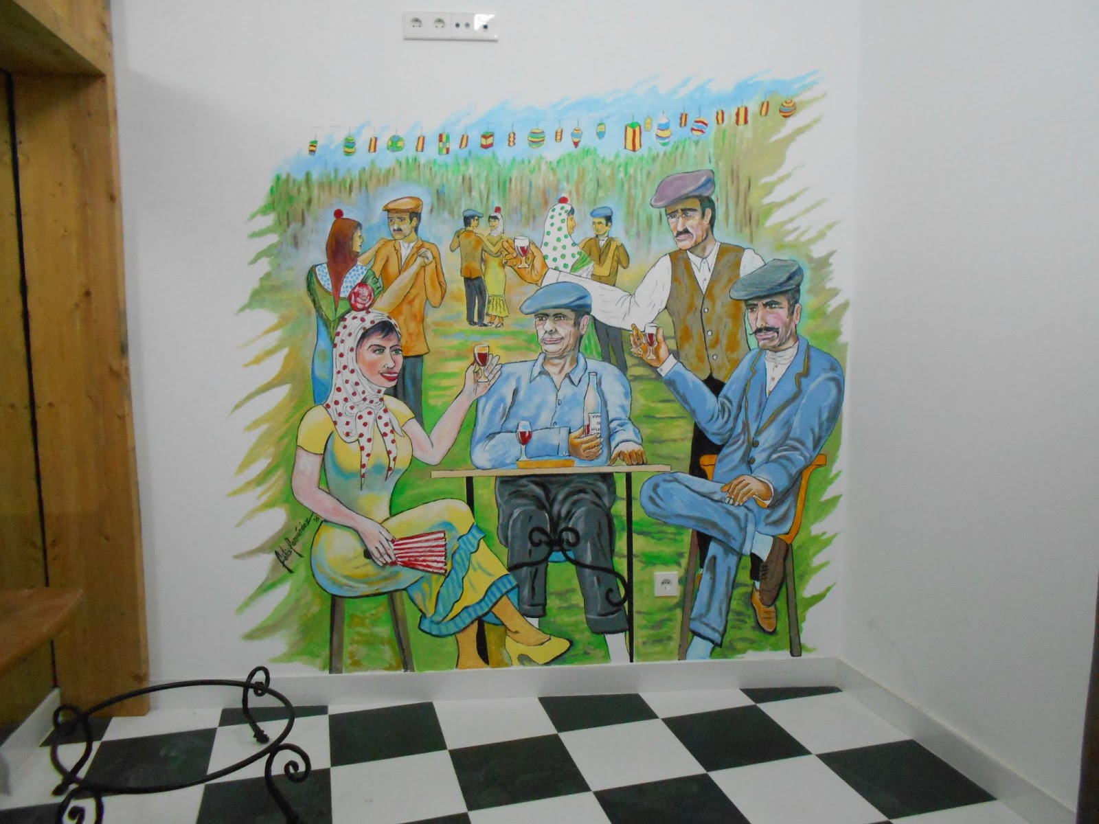 152 Pintura Mural En Casa Rivas Dibujando Arte