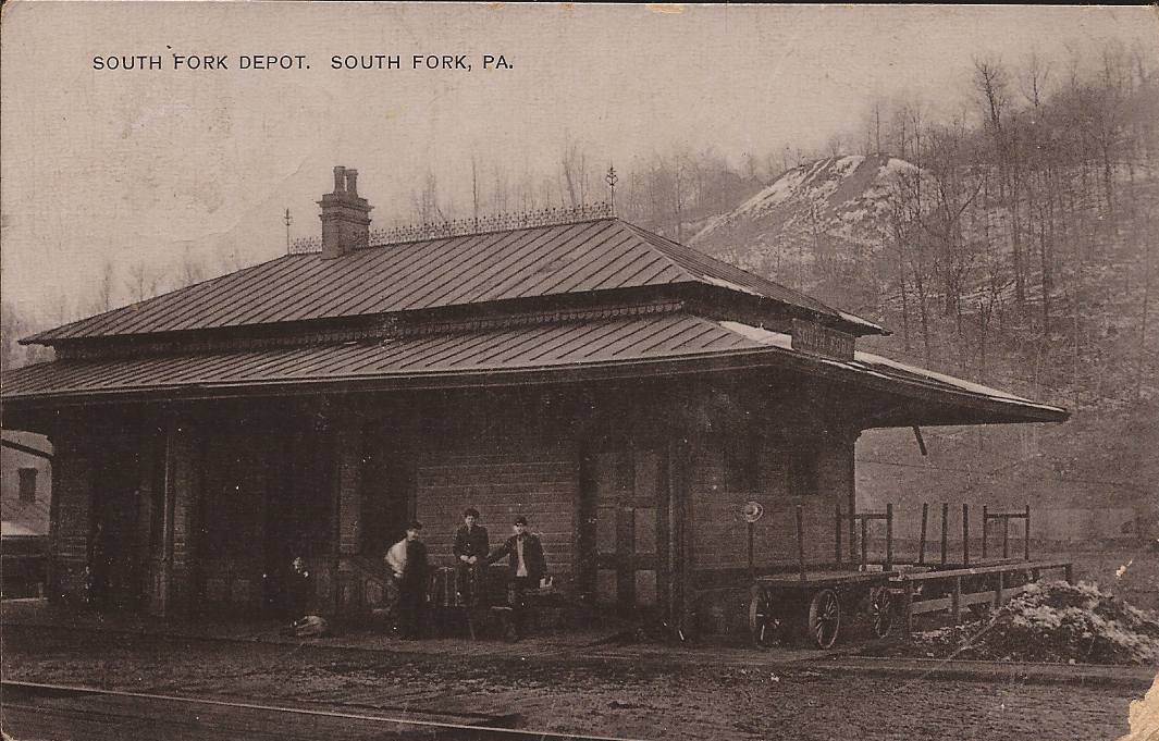 Vintage Johnstown South Fork Depot