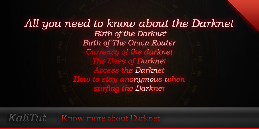 What is Darknet & How to Access it - KaliTut
