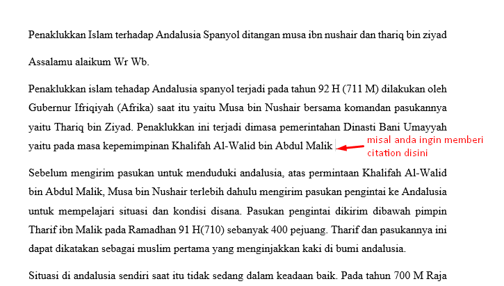 Cara Membuat Citation Kutipan Dan Daftar Pustaka Otomatis
