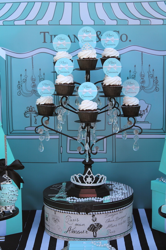 breakfast at tiffany's quinceanera theme