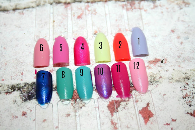 OPI Tokyo Nail Polish Collection Swatches