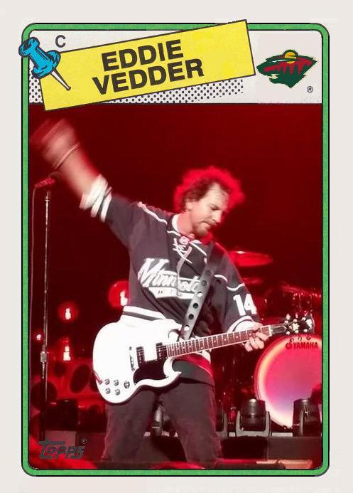 JOHNGY'S BEAT: Celebrity Jersey Cards #261 Eddie Vedder & Keith Urban