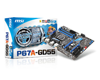 MSI P67A-GD55(B3) Motherboard Drivers