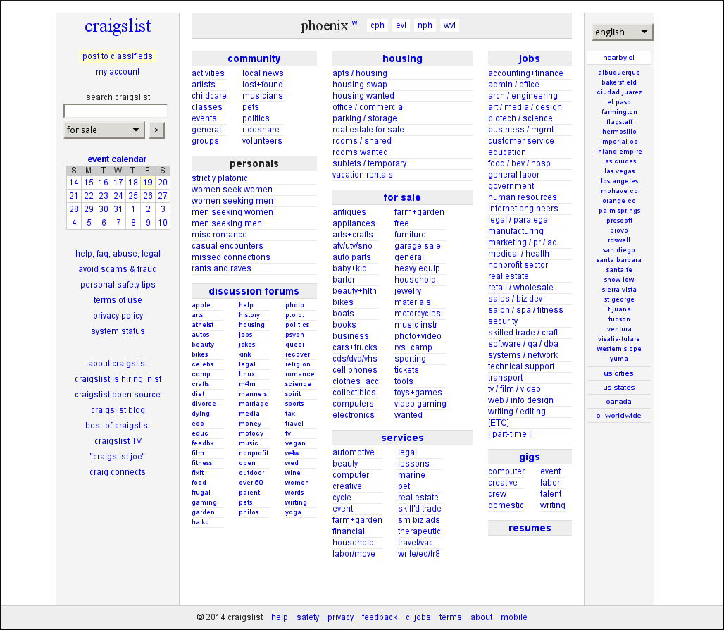 Craigslist Phoenix: Your Local Guide to Buying, Selling, and Connecting