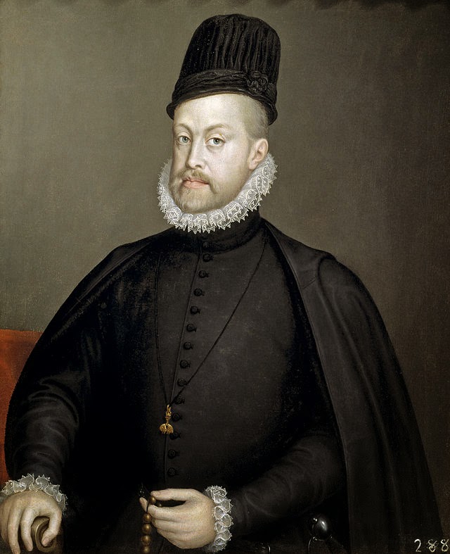 Retrato de Felipe II de España de Sofonisba Anguissola de Italia