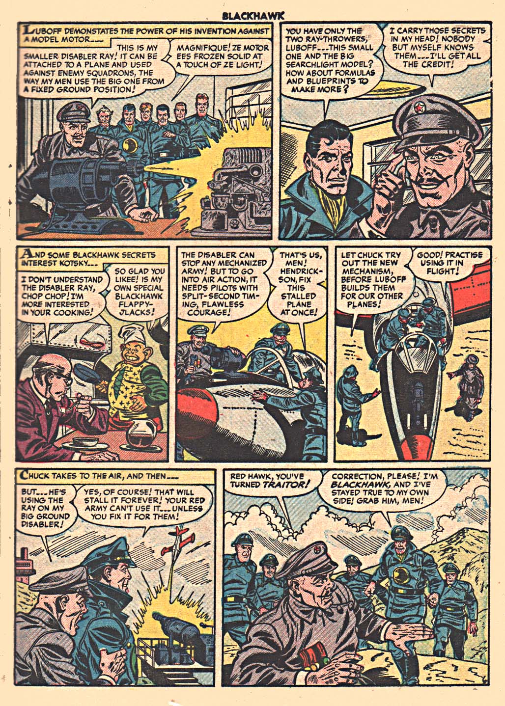Read online Blackhawk (1957) comic -  Issue #77 - 31