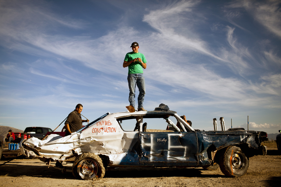 Jordan Stead Demolition Derby Eagle Mountain, Utah