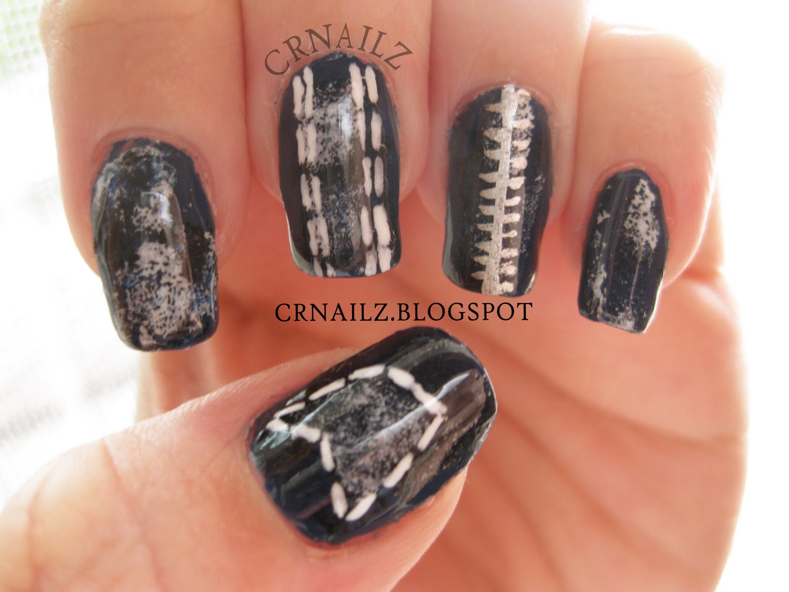 CRNailz Denim of the Jean Nails